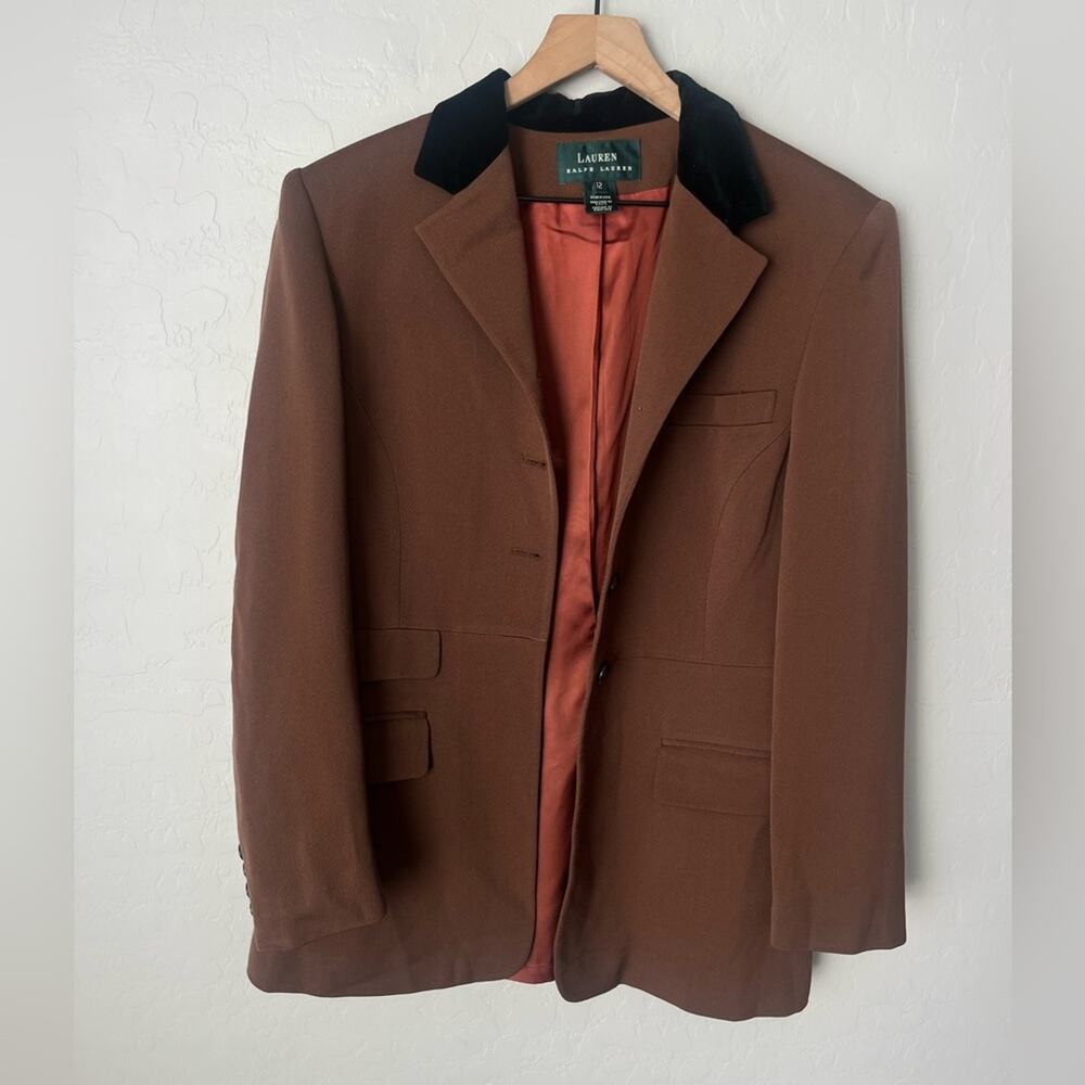 Lauren Ralph Lauren wool equestrian blazer made in the USA 12 - Picture 7 of 12